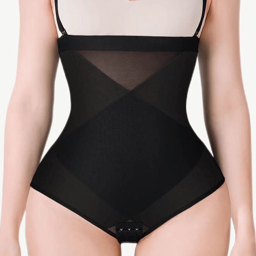 High Waist Tummy Control Body Shaper Black Women's Shapewear